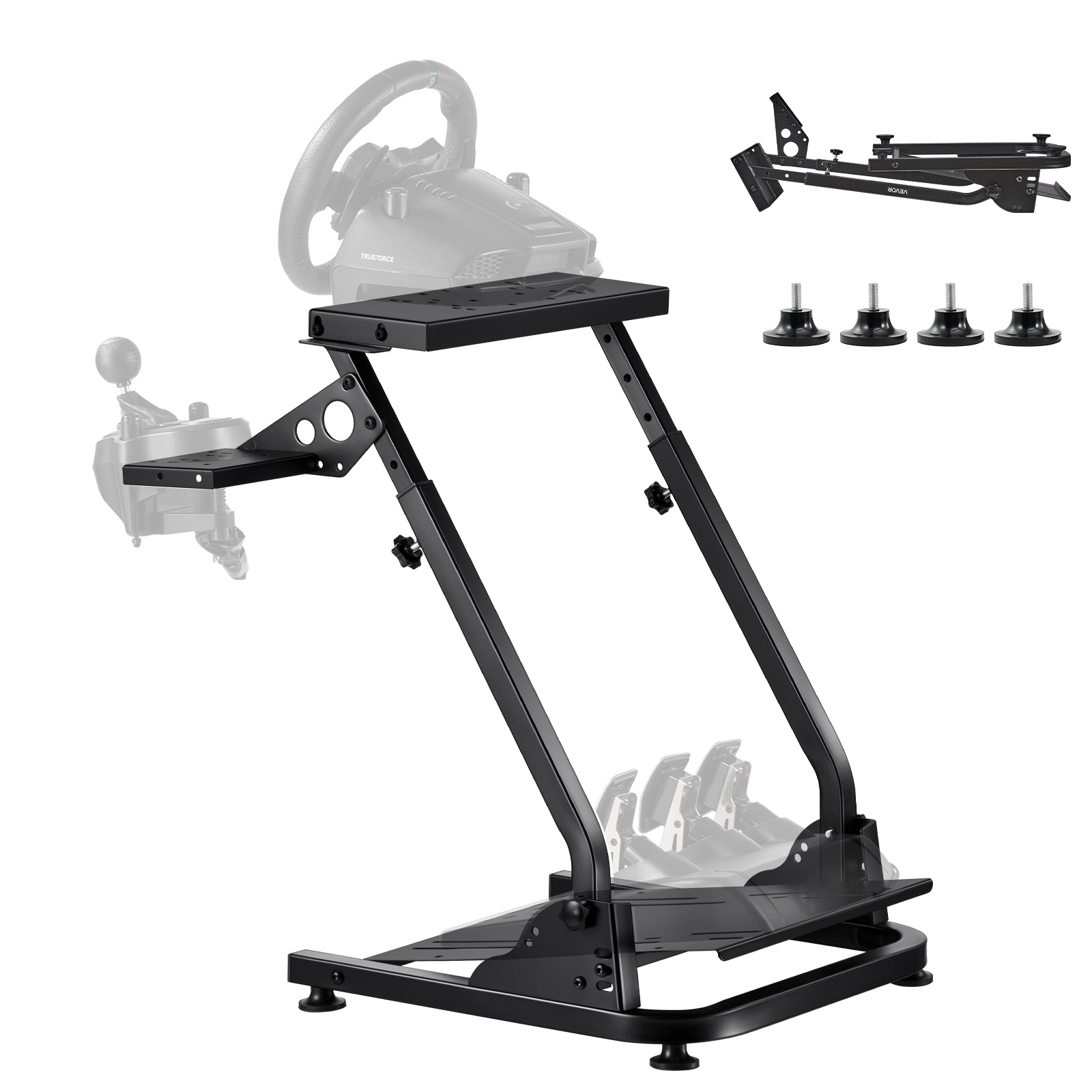 Pc Gaming Logitech - VEVOR Support de Volant Course Pliable