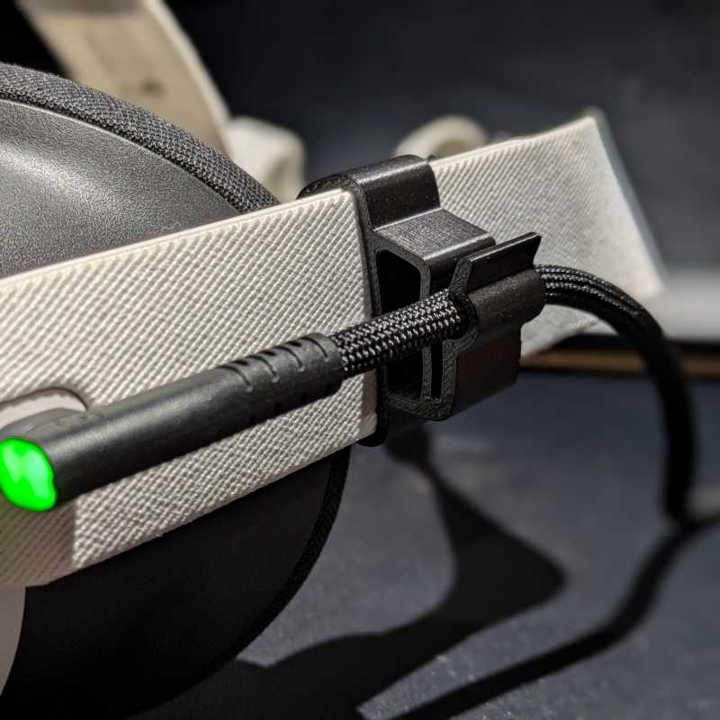 Gaming Headset - Clip de gestion de câbles VR