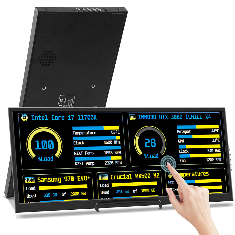 Pc Zotac Gaming - Moniteur tactile 12,3 pouces avec HDMI