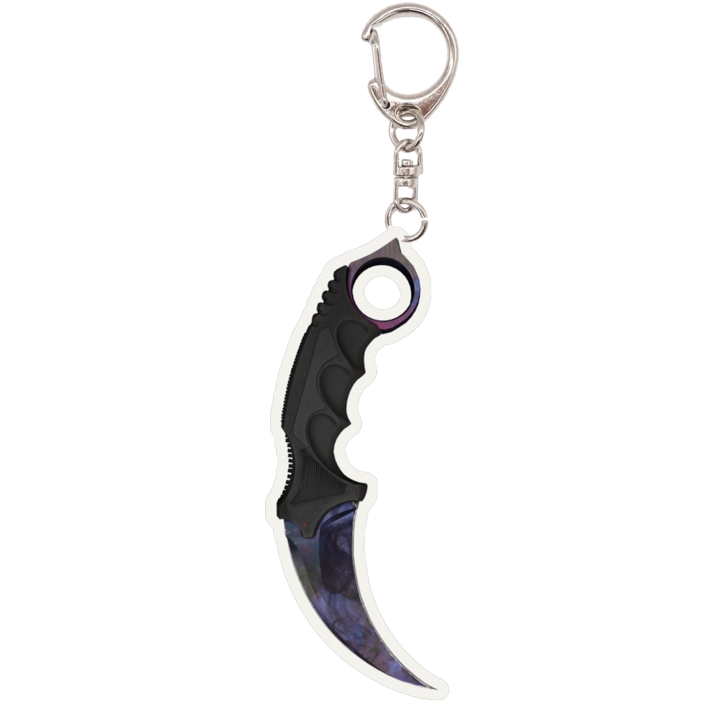 Pc Gaming Cs2 - Porte-clés en acrylique trempé 10 cm