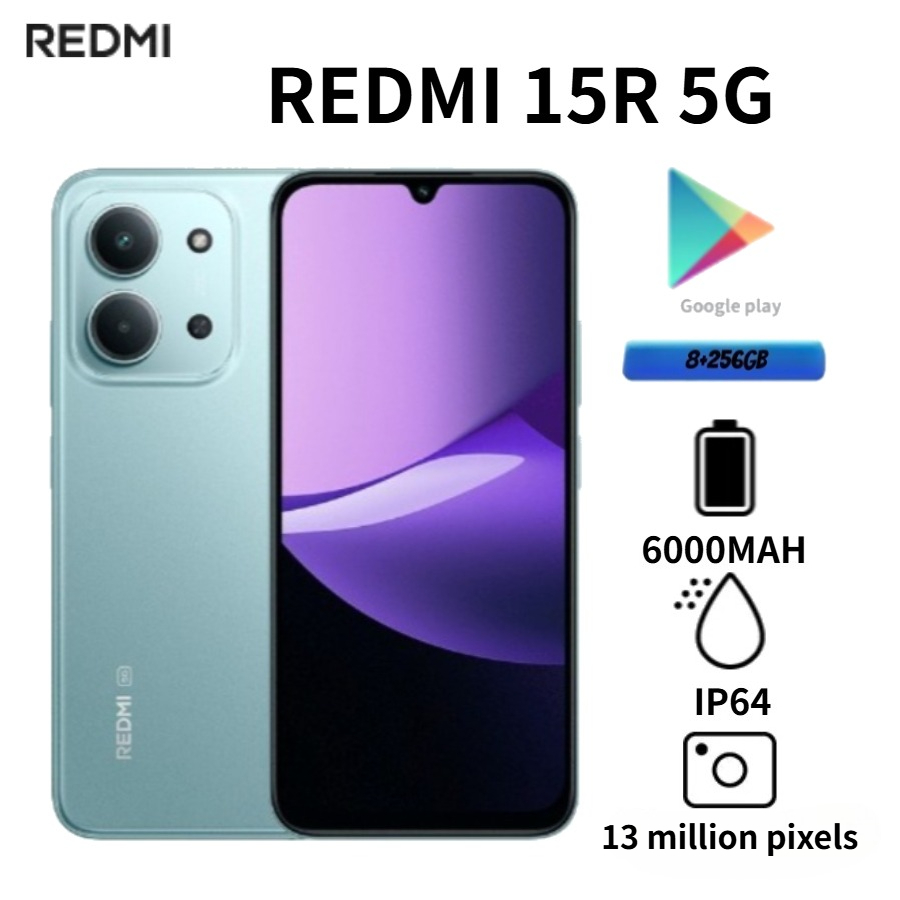 High Refresh Monitor - Smartphone Redmi 15R Édition 2026 –