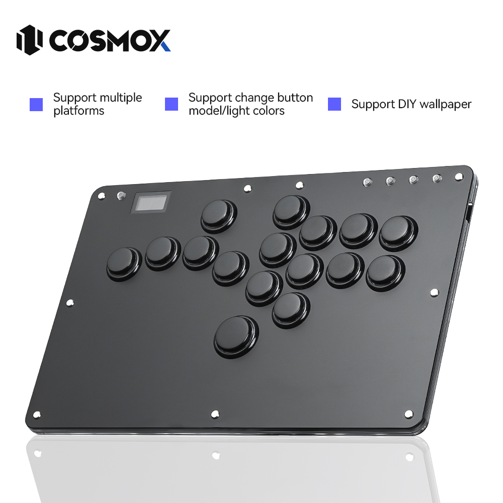 Joystick Pc Gaming - Haute42- COSMOX Fighting Hitbox Manette de