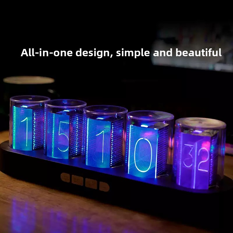 Pc Gaming Youtube - Horloge numérique à tubes Nixie LED