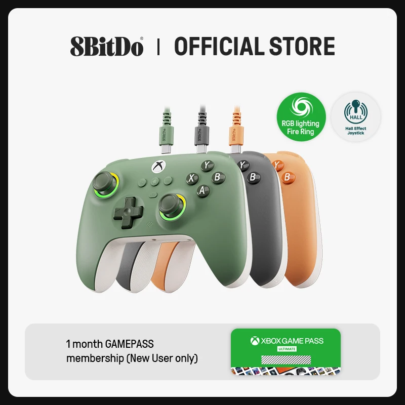 Joystick Pc Gaming - Contrôleur de jeu filaire 8BitDo Ultimate