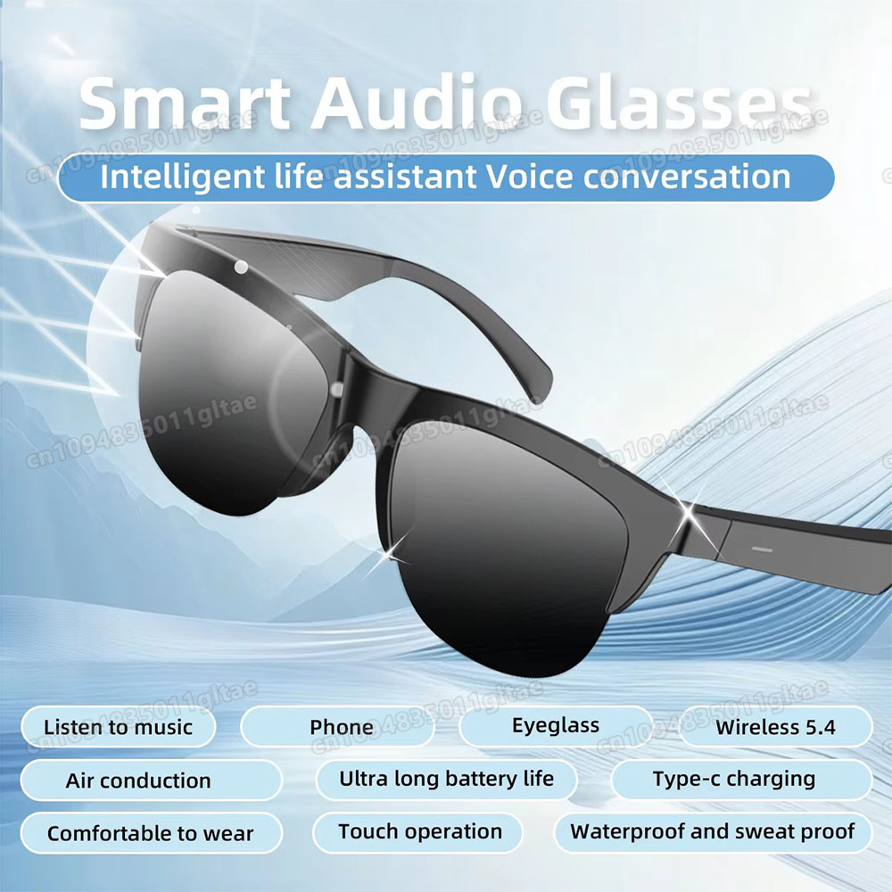 Gaming Headset - Nouvelles Lunettes Intelligentes avec Contrôle Caméra
