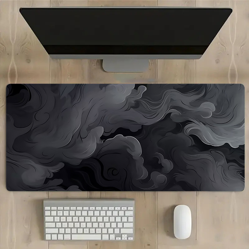 Pc Gaming Cloud - Tapis de bureau surdimensionné avec nuages