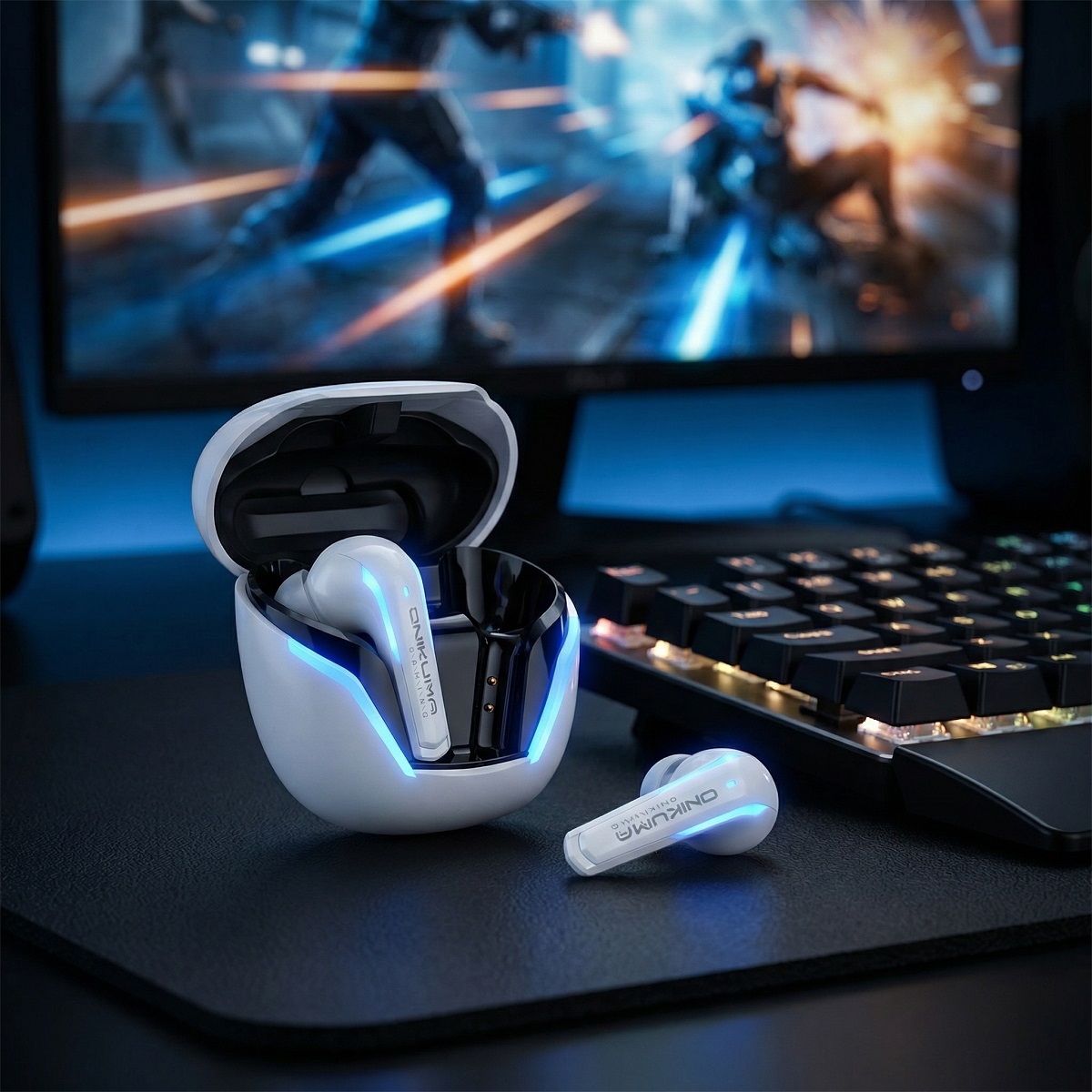 Pc Gaming Earbuds - Écouteurs de jeu sans fil ONIKUMA