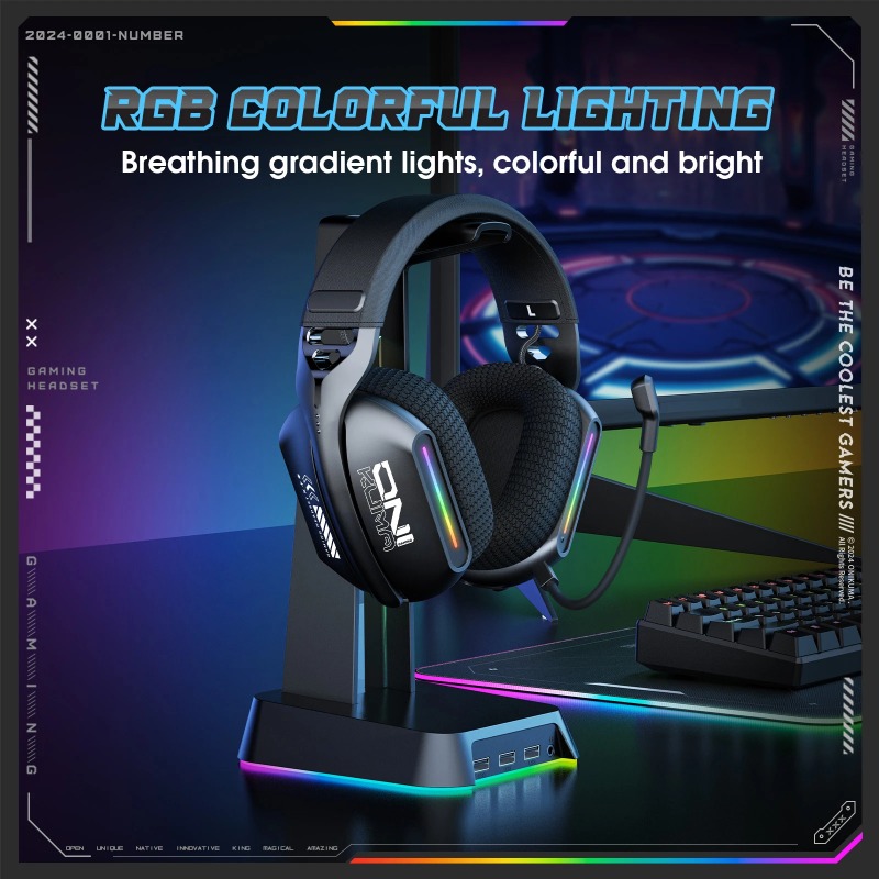 ONIKUMA GT808 – casque de jeu  - Pc Gaming Earbuds avis et prix