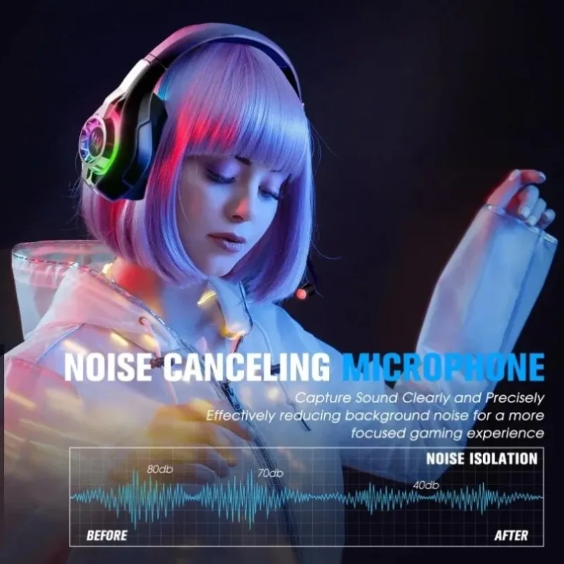Casque de jeu sans fil Bluetoo - Pc Gaming Earbuds avis et prix