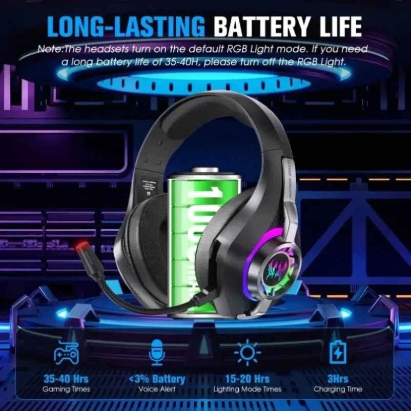 Casque de jeu sans fil Bluetoo - Pc Gaming Earbuds avis et prix