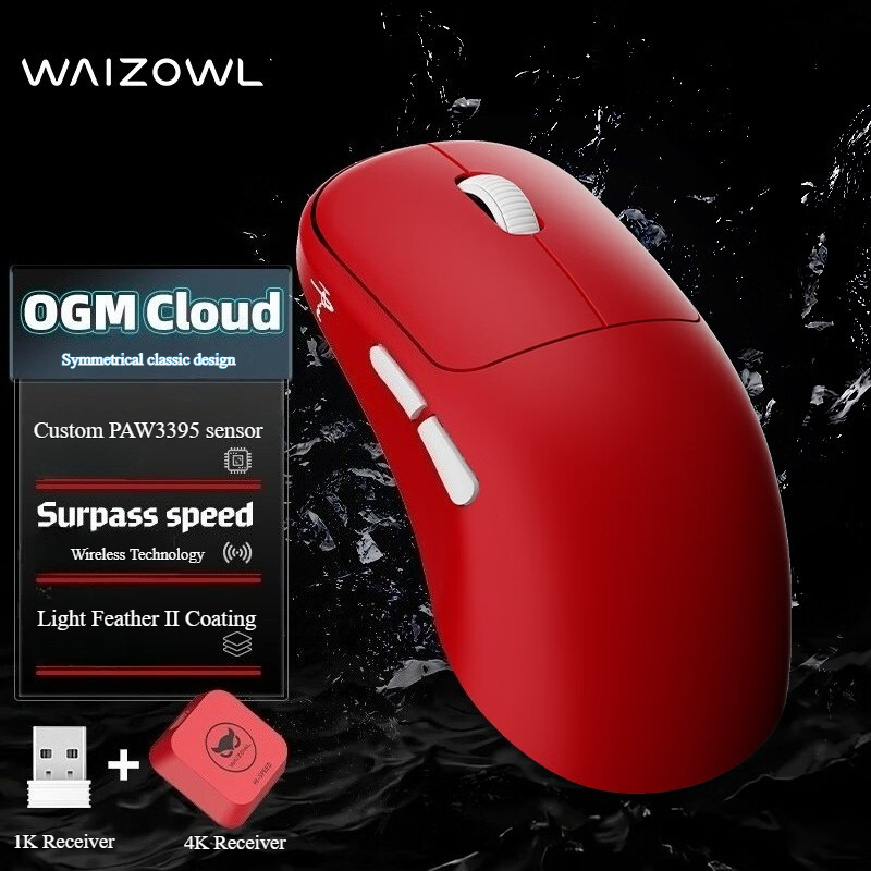 Souris de jeu sans fil Waizowl - Pc Gaming Cloud avis et prix