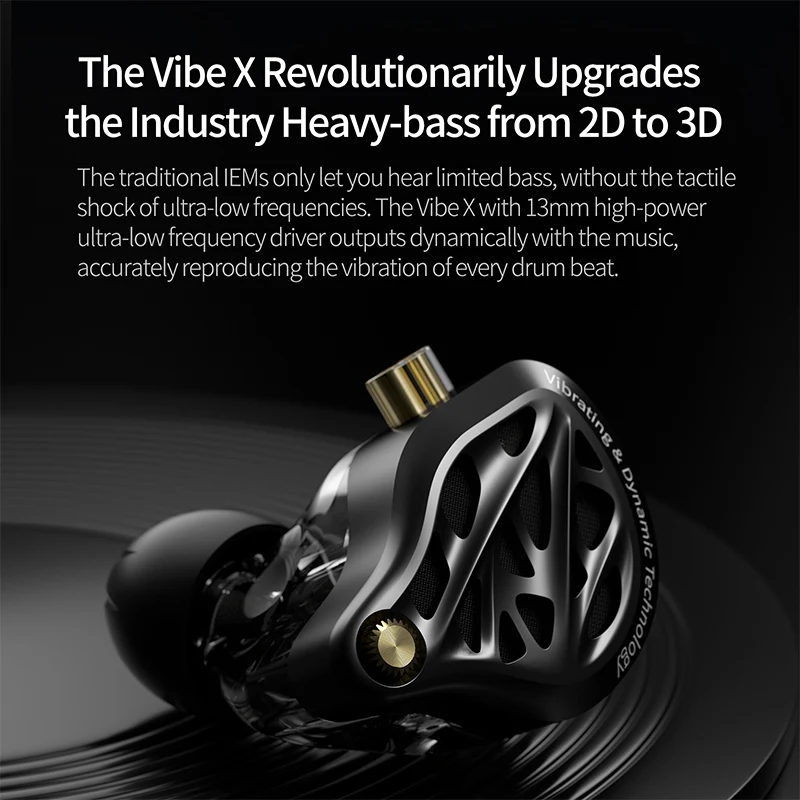 Écouteurs KZ Vibe X à vibratio - Gaming Headset avis et prix