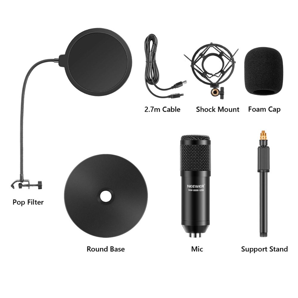 Neewer Kit de Microphone USB-P - Pc Gaming Youtube avis et prix