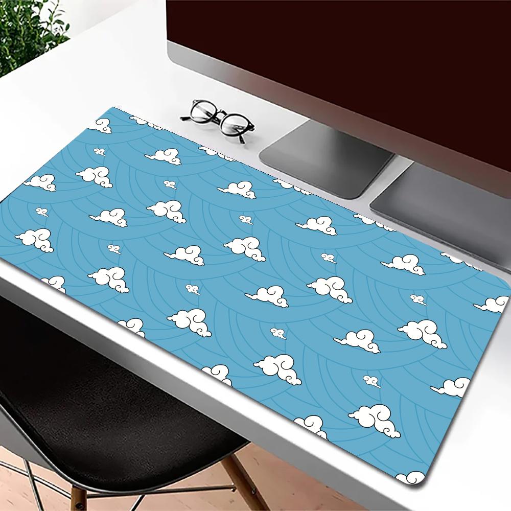 Tapis de jeu avec vagues bleue - Pc Gaming Cloud avis et prix