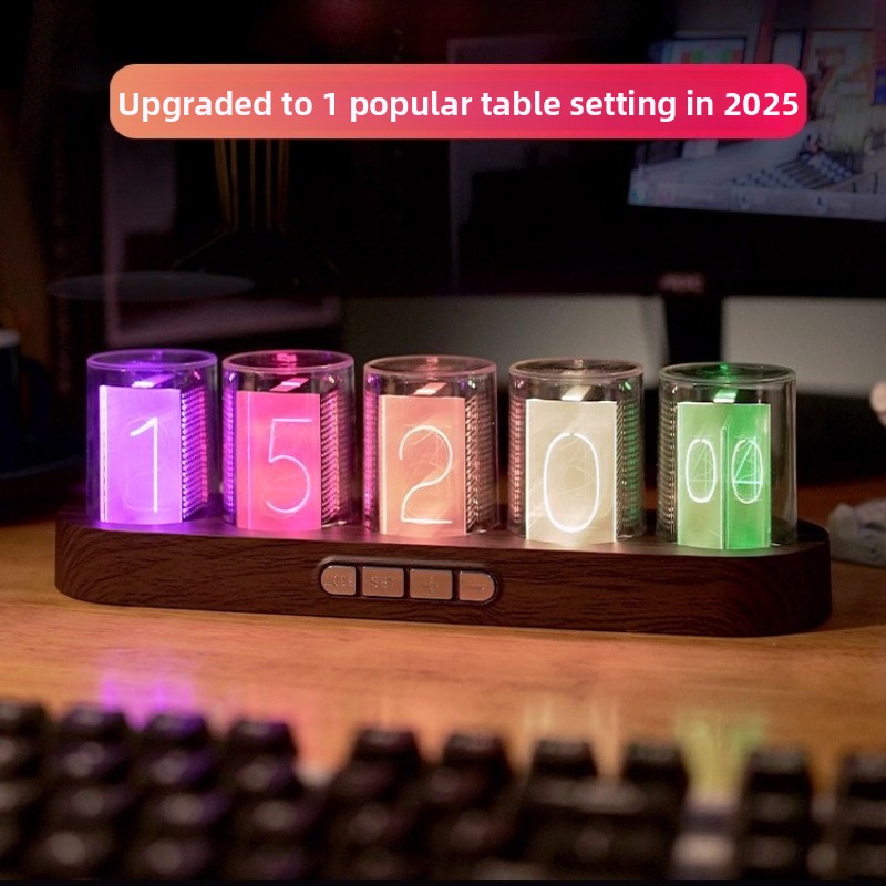 Horloge numérique à tubes Nixi - Pc Gaming Youtube avis et prix