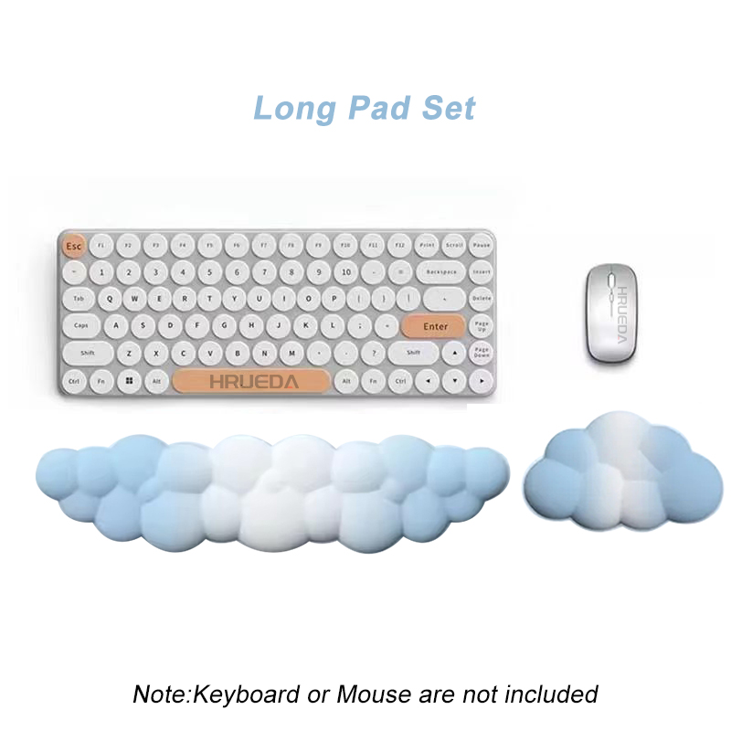 Repose-poignet nuage tapis de  - Pc Gaming Cloud avis et prix