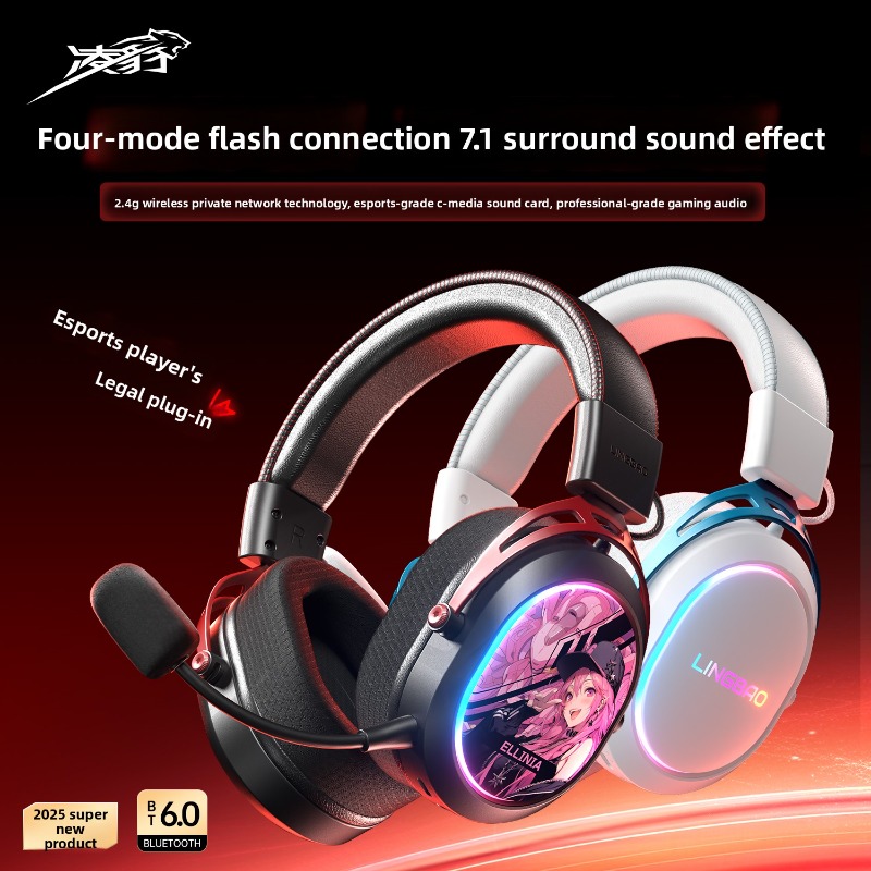 Casque de jeu sans fil Lingbao - Pc Gaming Cs2 avis et prix