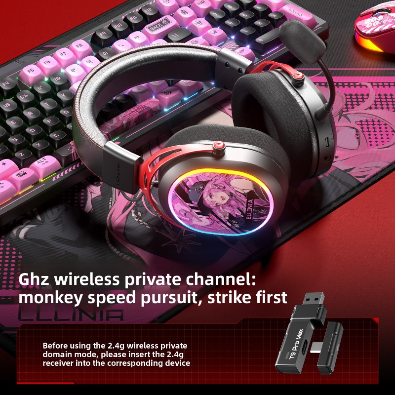 Casque de jeu sans fil Lingbao - Pc Gaming Cs2 avis et prix