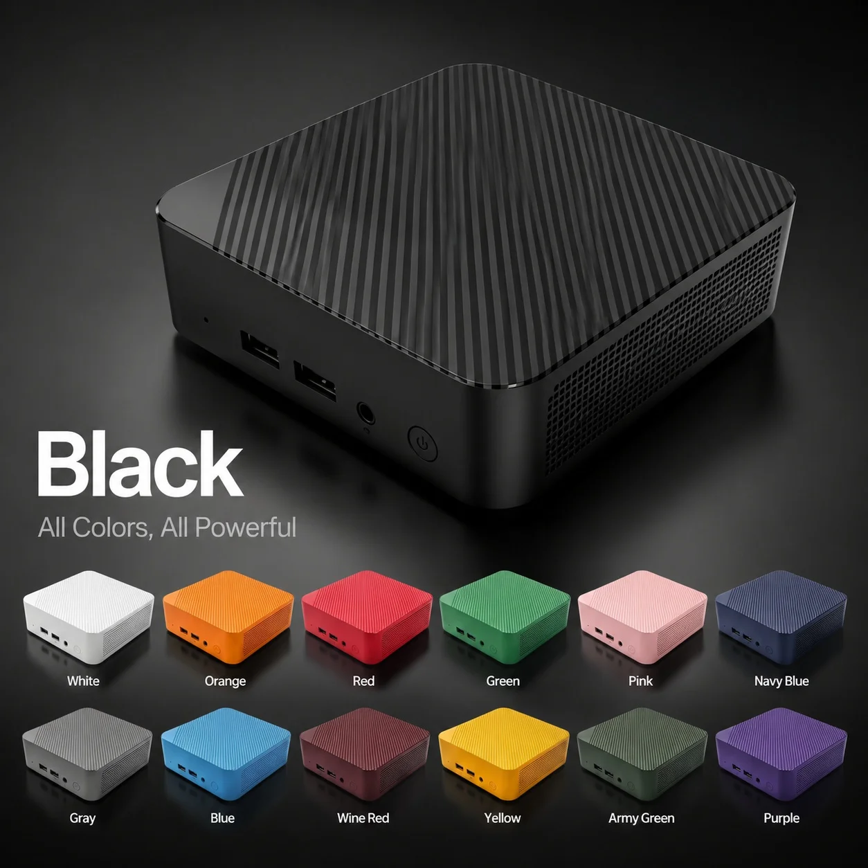 Mini PC couleur haute performa - Pc Gaming Video avis et prix