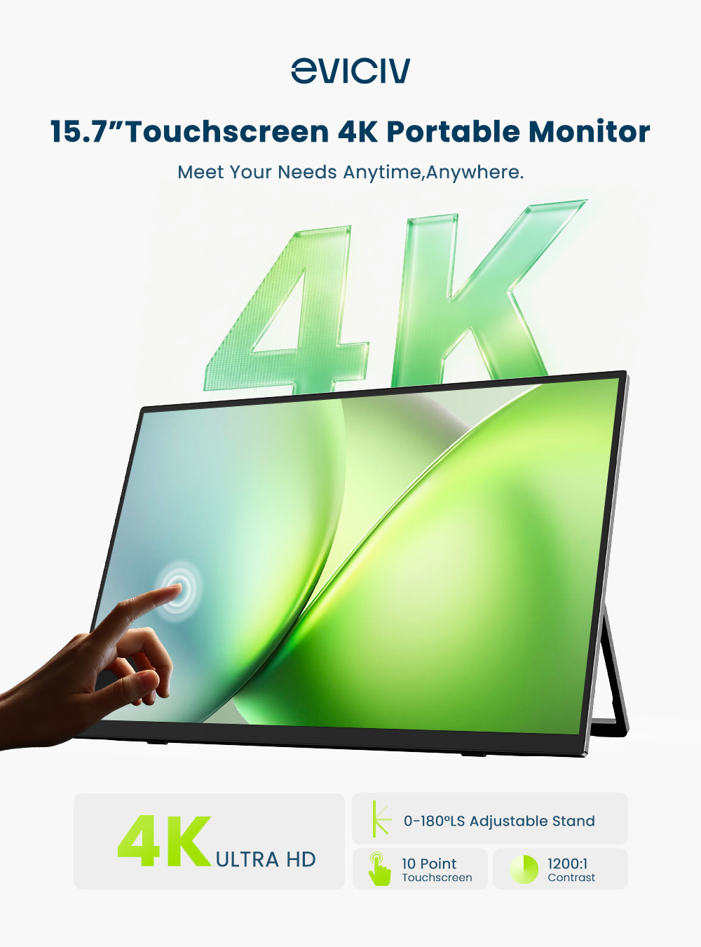 EVICIV 4K moniteur portable éc - Pc Zotac Gaming avis et prix