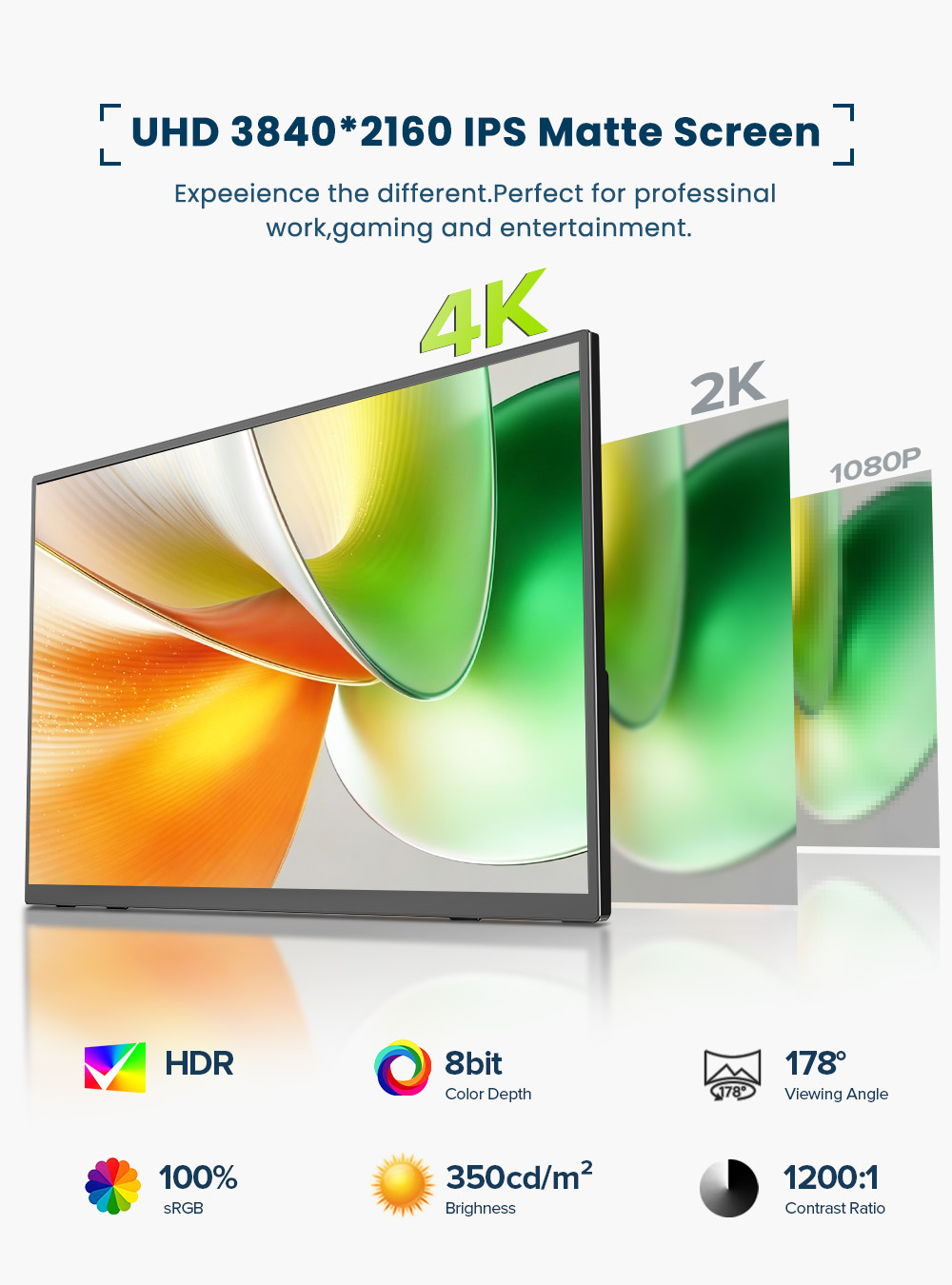 EVICIV 4K moniteur portable éc - Pc Zotac Gaming avis et prix