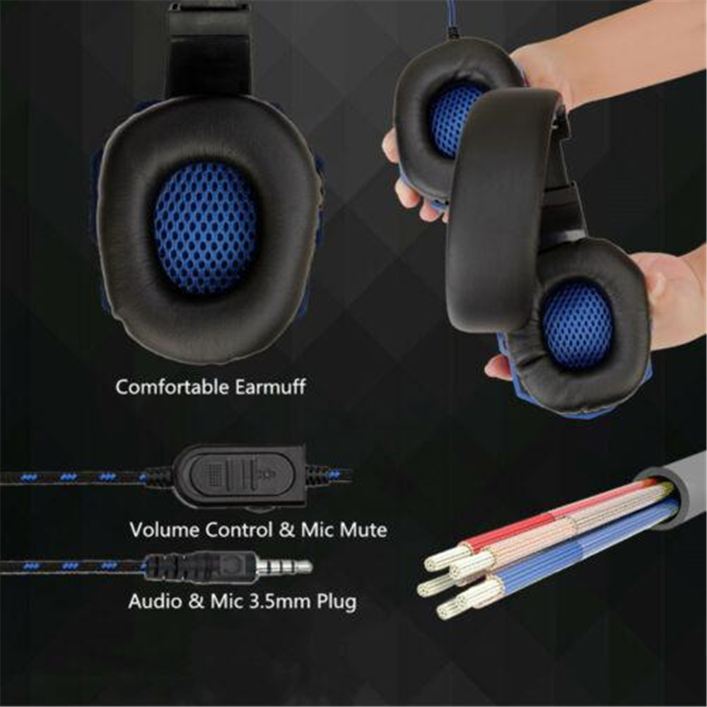 Casque de jeu filaire 3,5 mm a - Pc Gaming Earbuds avis et prix